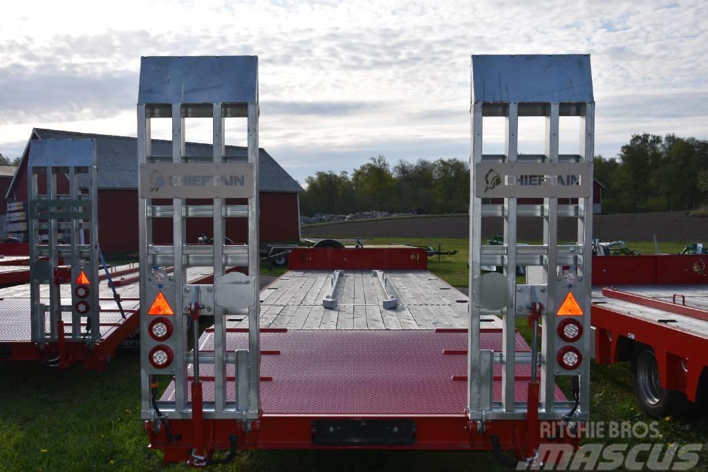 Chieftain 3-axl Maskintransportkärra traktor 24 ton Muud poolhaagised