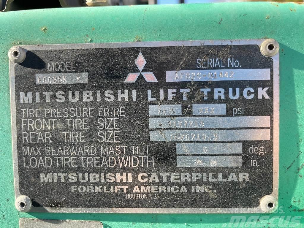 Mitsubishi FGC25K Kahveltõstukid - muud