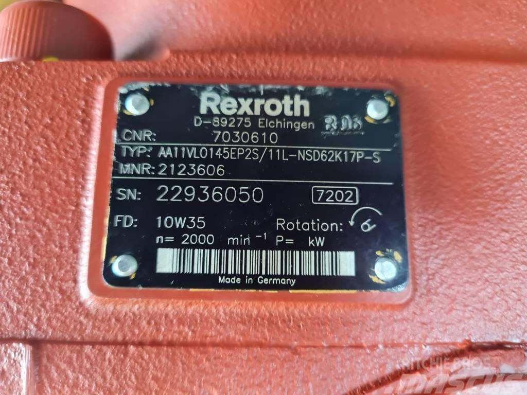 Rexroth A11VLO145EP2S/11L-NSD62K17P-S Harvesterid