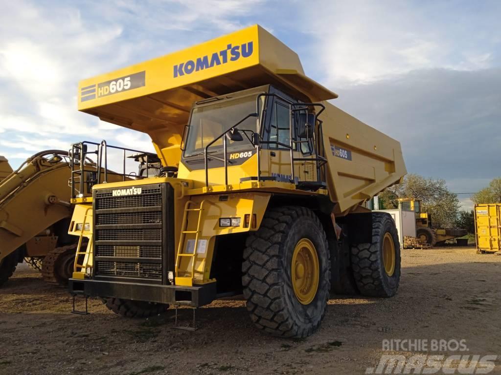 Komatsu HD 605-7E0 Karjääriveokid
