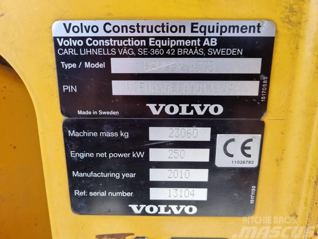 Volvo Wozidło Dumper VOLVO A30E 6x6 Liigendraamiga pinnaseveokid