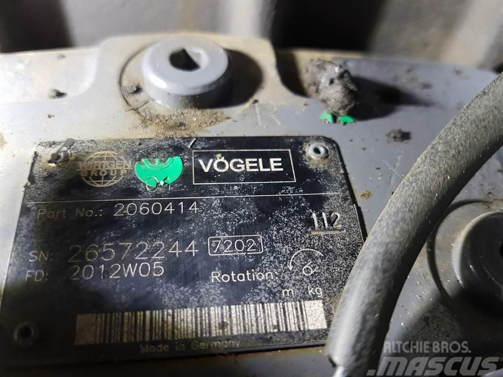 Vögele 2060414 (A10VG45+A10VG28) - Drive pump/Fahrpumpe/R Hüdraulika