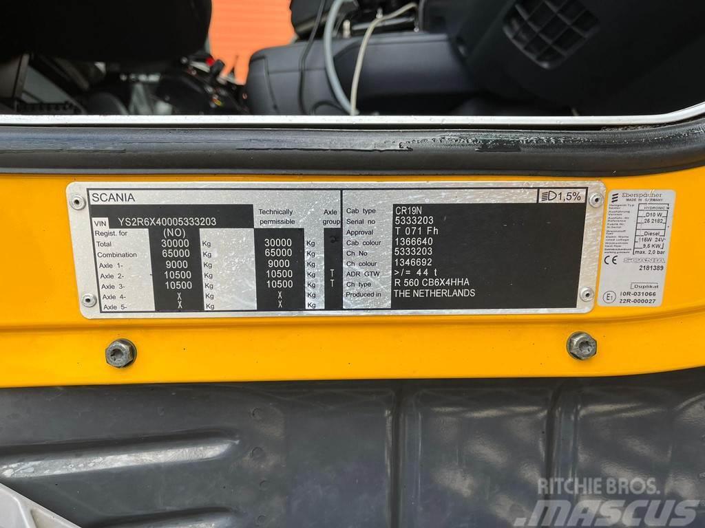 Scania R 560 6x4 RETARDER / BOX L=4951 mm Kallurid