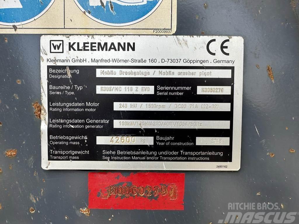 Kleemann MC110Z EVO Purustid