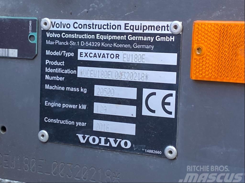 Volvo EW 180 E Ratasekskavaatorid
