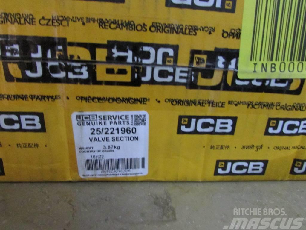 JCB Valve Section / Ventilblock Neu 25/221960 Hüdraulika