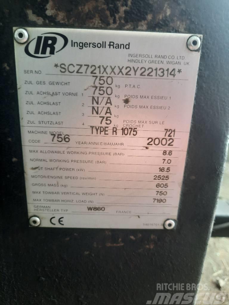 INGERSOLL RAND MODEL 721 Kompressorid