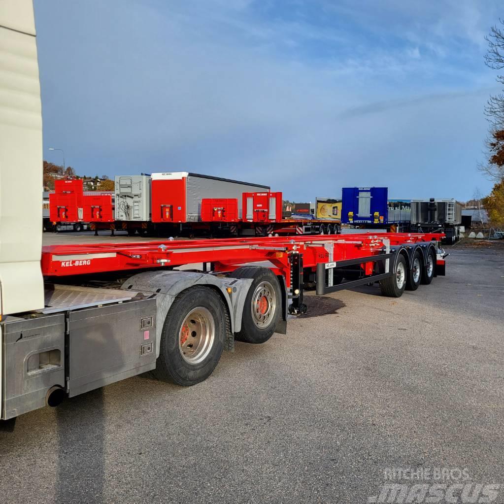 Kel-Berg C300V Containerchassis Soojakud
