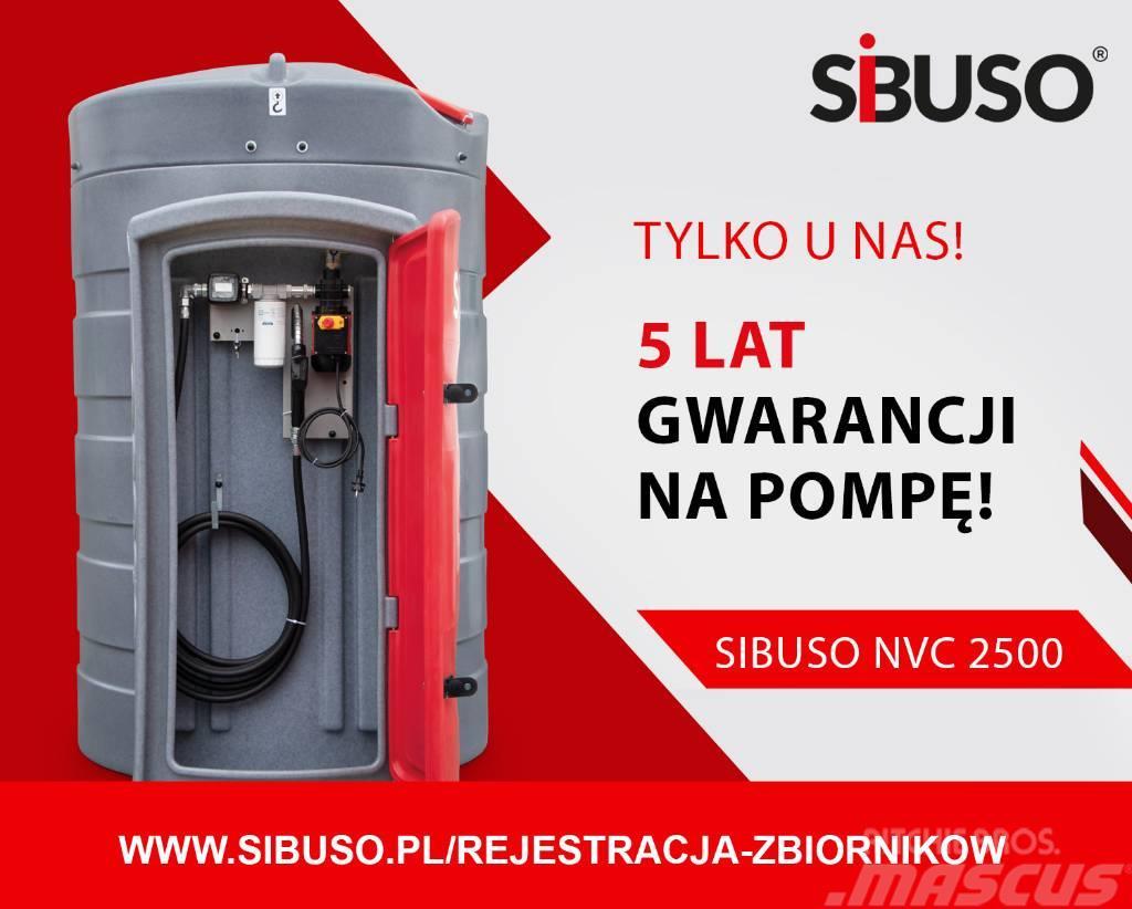 Sibuso NVC 2500L zbiornik Diesel z szafą Mahutid