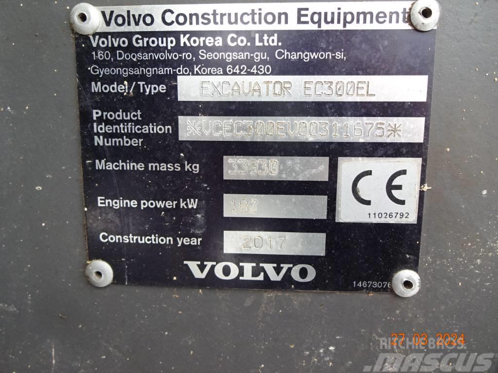 Volvo EC 300 EL Roomikekskavaatorid
