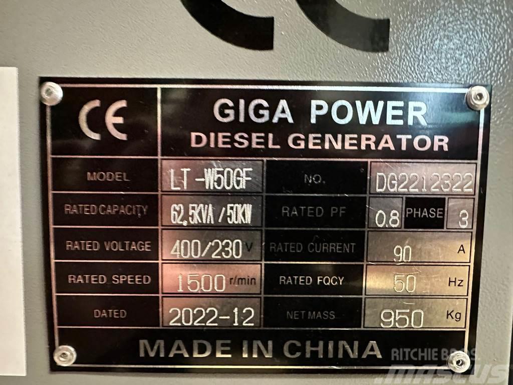  Giga power LT-W50GF 62.5KVA silent set Muud generaatorid