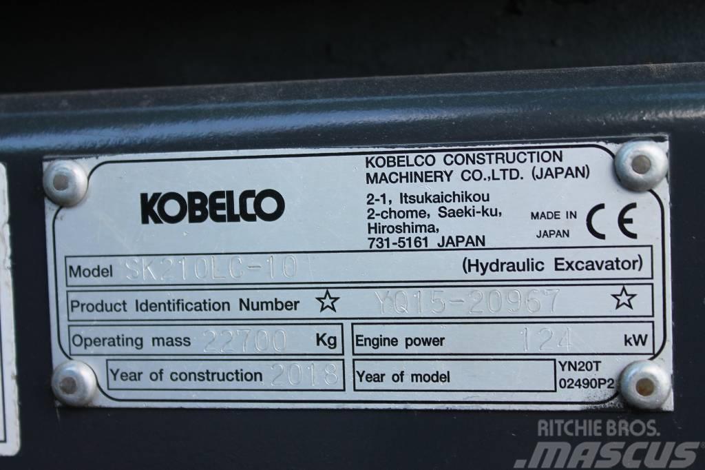 Kobelco SK210SRLC-10 Roomikekskavaatorid