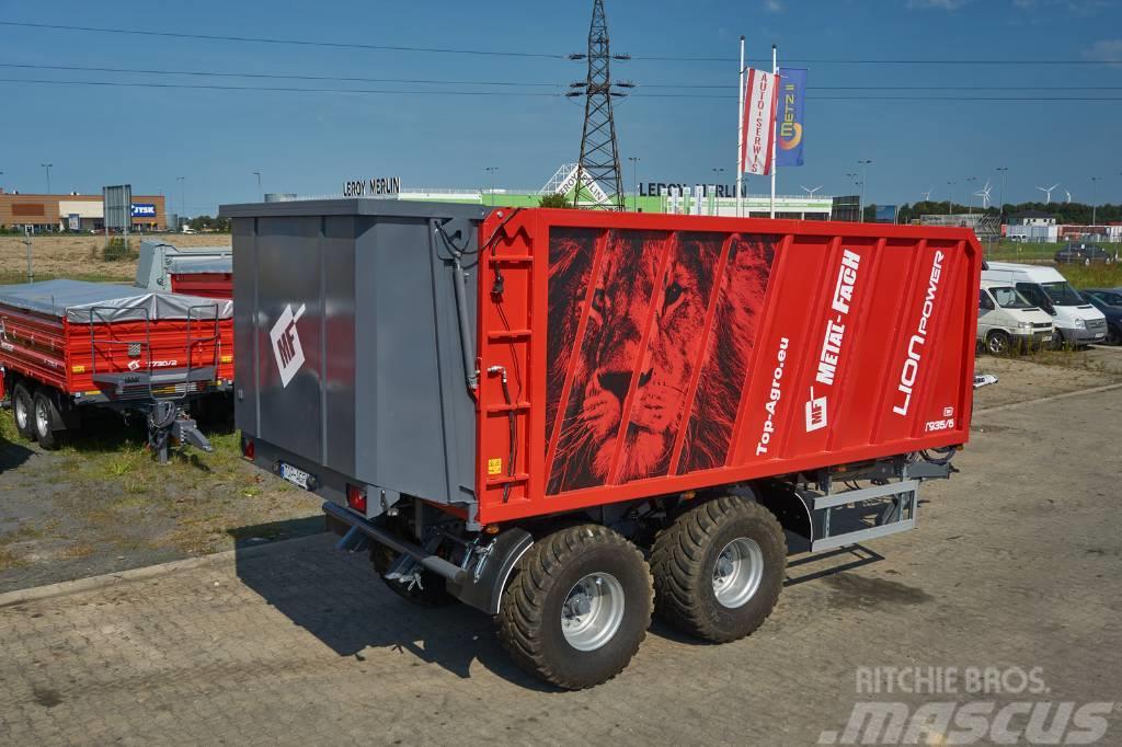 Metal-Fach T935/6 - 32m3 trailer with front sliding wall Üldotstarbelised haagised