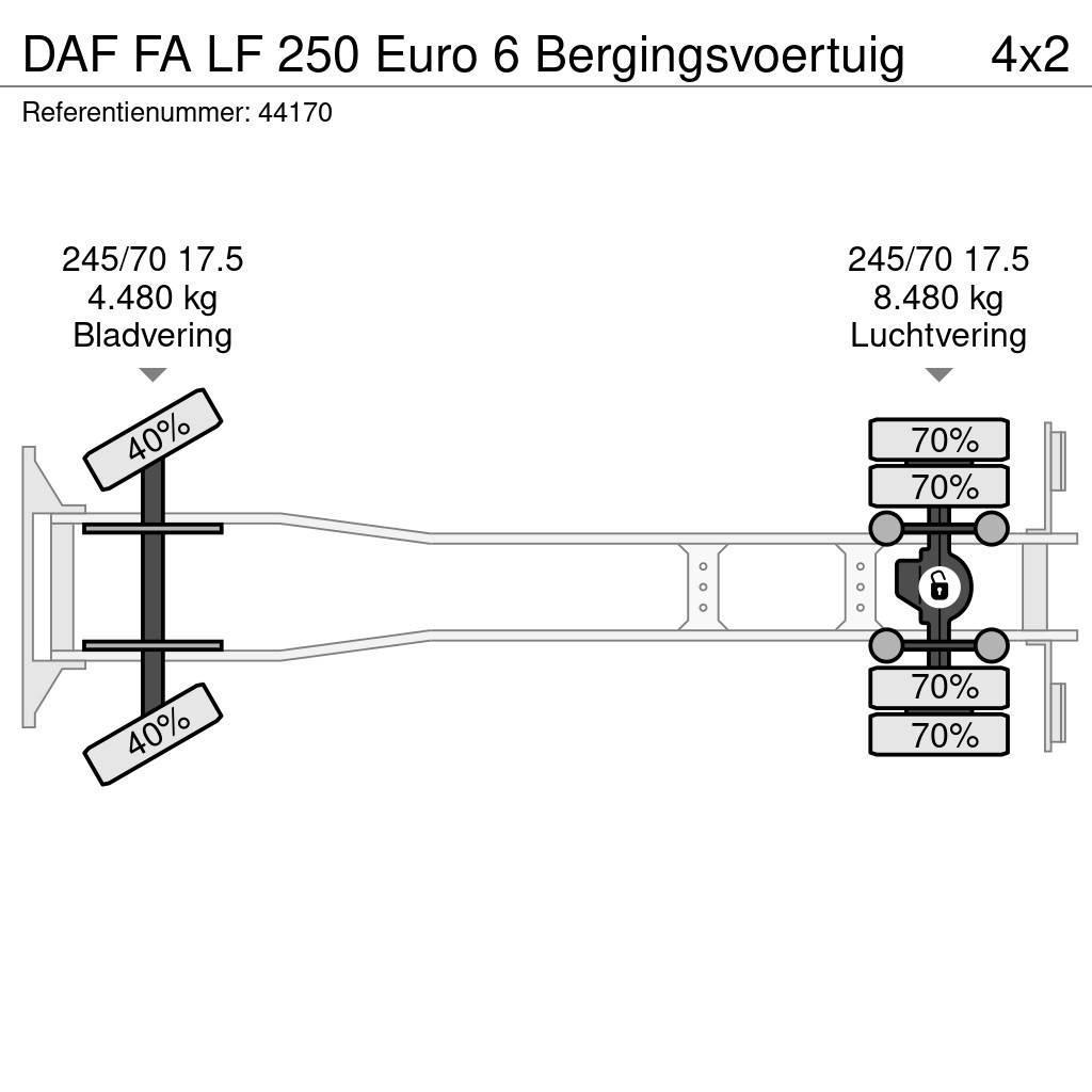 DAF FA LF 250 Euro 6 Bergingsvoertuig Puksiirid
