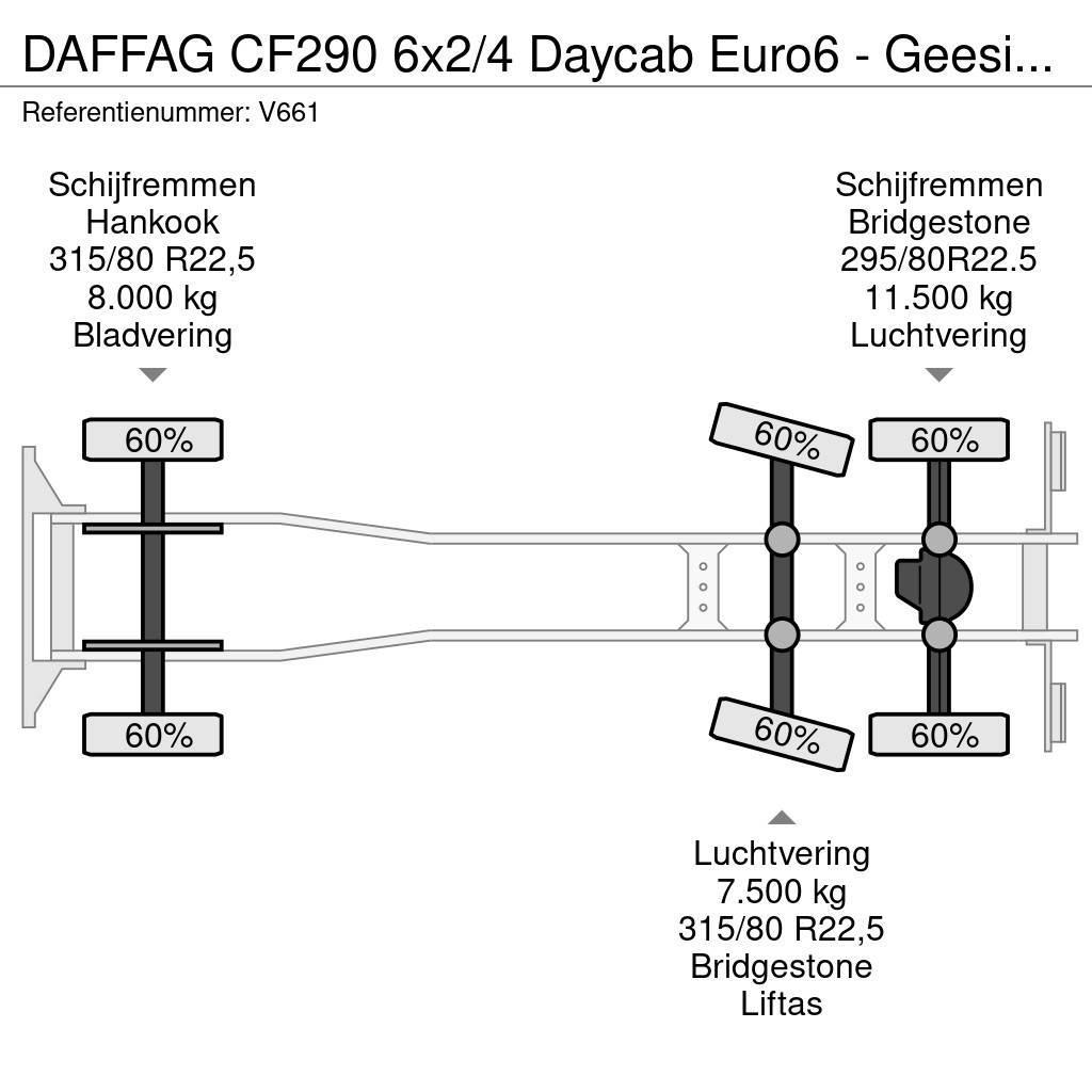 DAF FAG CF290 6x2/4 Daycab Euro6 - Geesink GPMIII 20H2 Prügiautod
