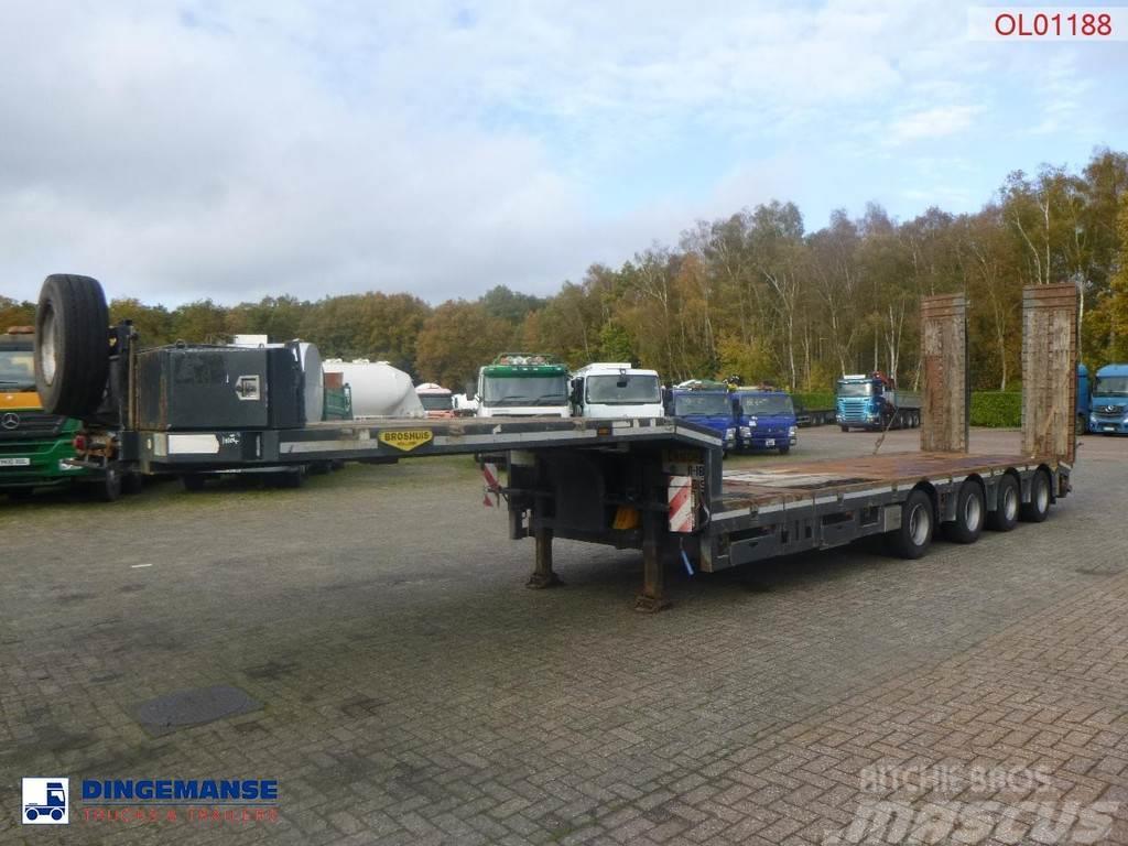 Broshuis 4-axle semi-lowbed trailer 71t + ramps + extendabl Raskeveo poolhaagised