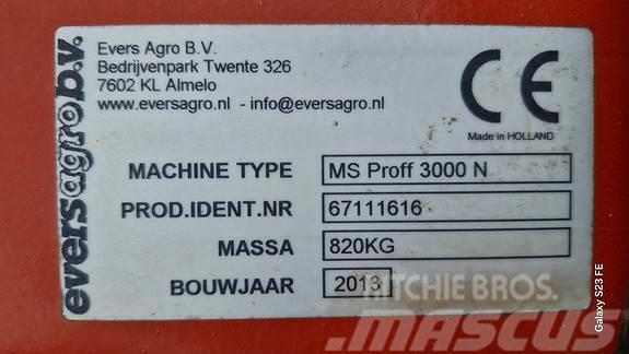 Evers hydr. skrape MS Proff 3000 N Muud teekoristamise ja lumekoristamise masinad