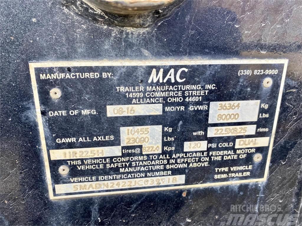 MAC TRAILER MFG 11R225H Kallur-haagised