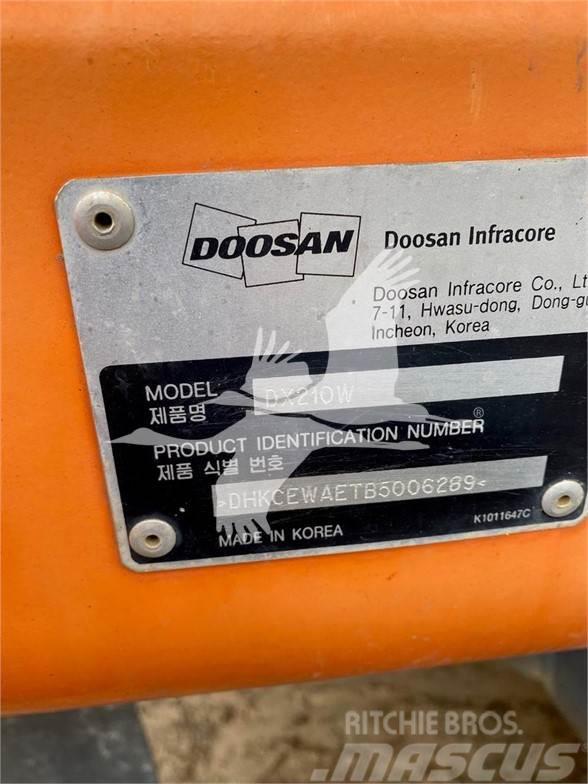 Doosan DX210W Ratasekskavaatorid