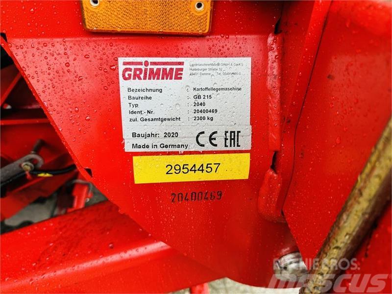 Grimme GB-215 Istutusmasinad