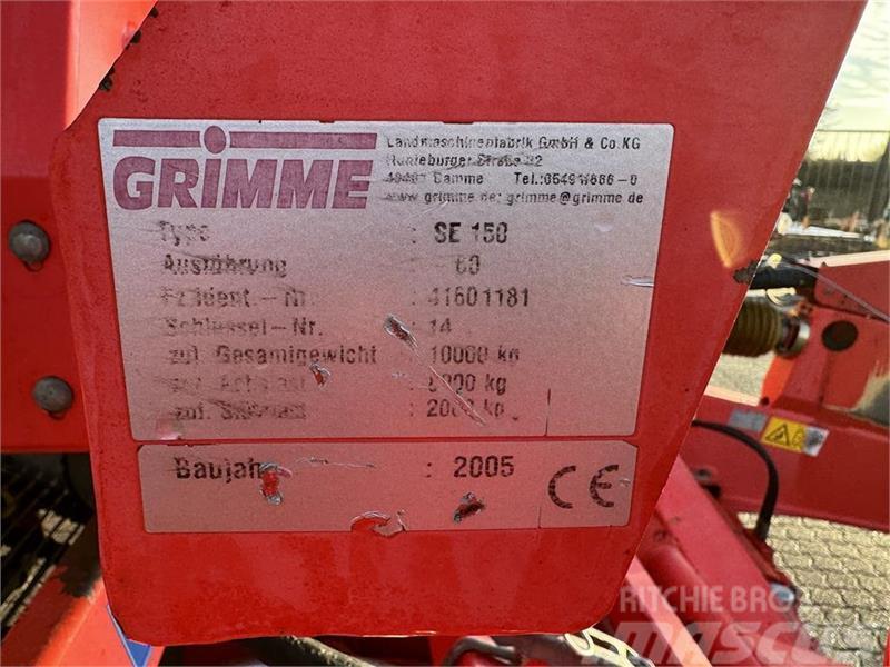 Grimme SE-150-60-UB Kartulikombainid ja kaevajad