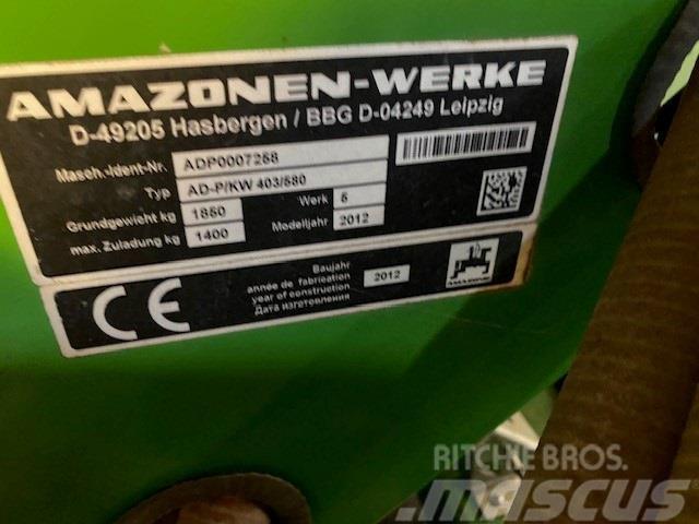 Amazone KG4000 Super / AD-P KW403 Äkked