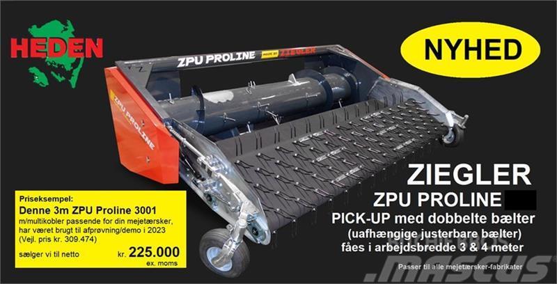 Ziegler ZPU ProLine  Pick-up med dobbeltbælter Madelkaubikud