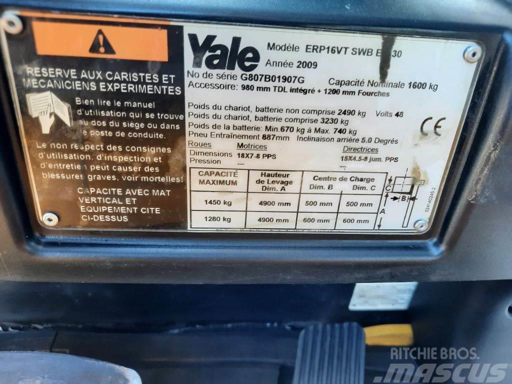 Yale ERP 16 VT Batterie NEU Elektritõstukid