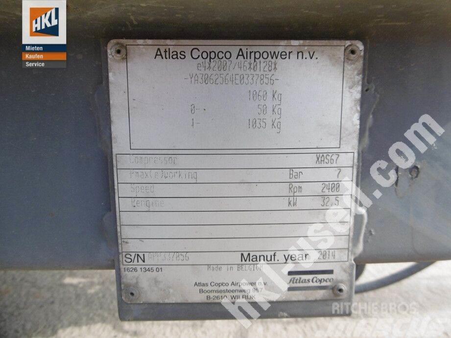 Atlas Copco XAS 67 Kompressorid
