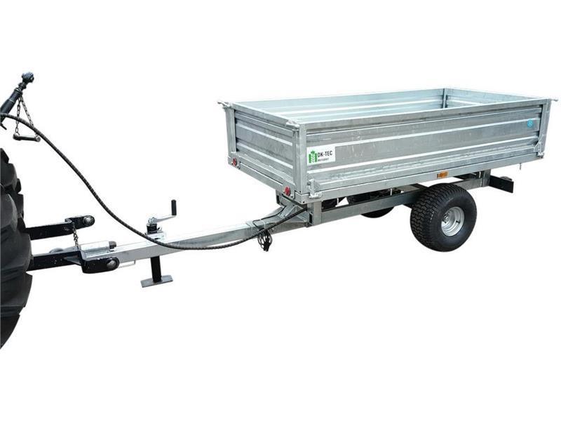 Dk-Tec 1.5 tons galvaniseret trailer Muu kommunaaltehnika