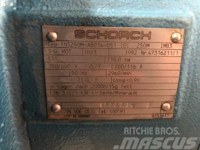  110 kW Schorch KN5250M-AB014-051 E-Motor Mootorid