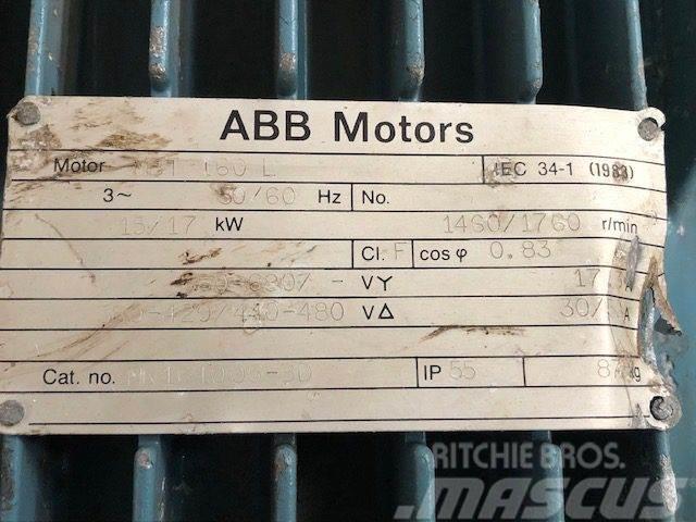  17/15 kW ABB MBT 160L E-Motor Mootorid