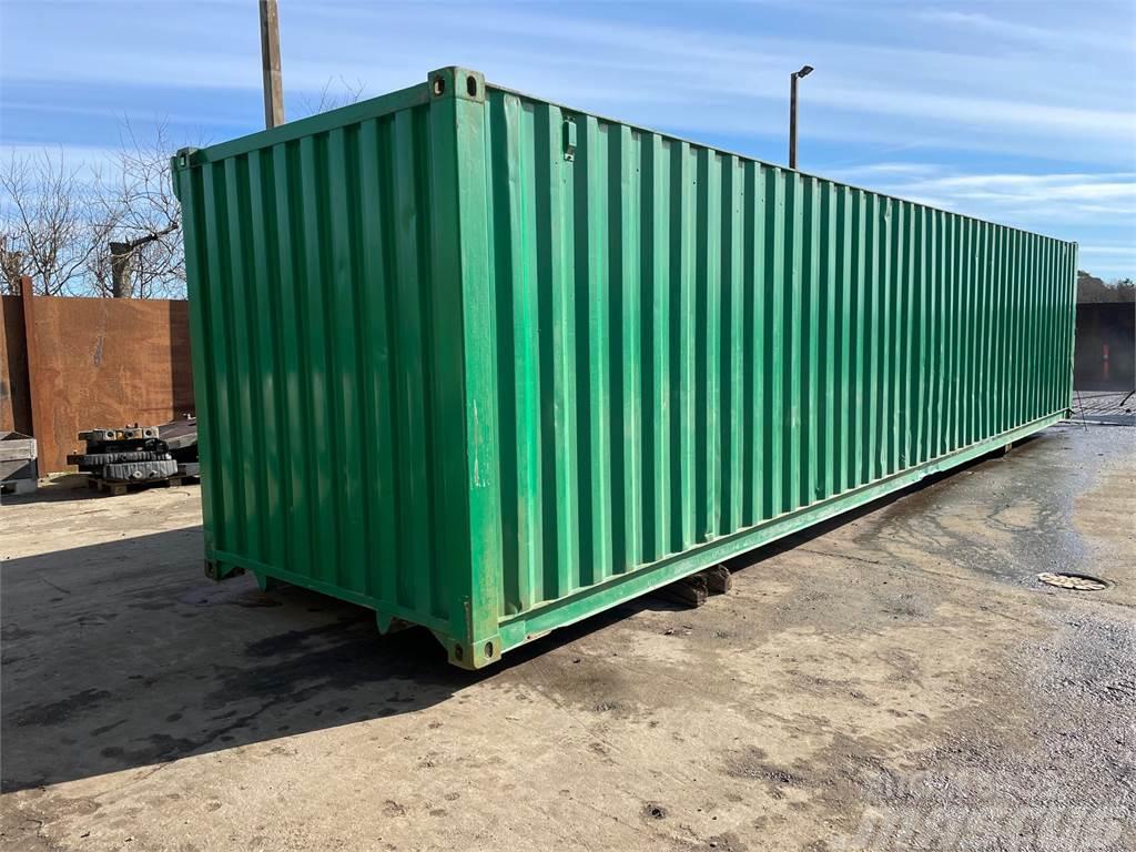  40ft container opdelt i 2 rum. Soojakud