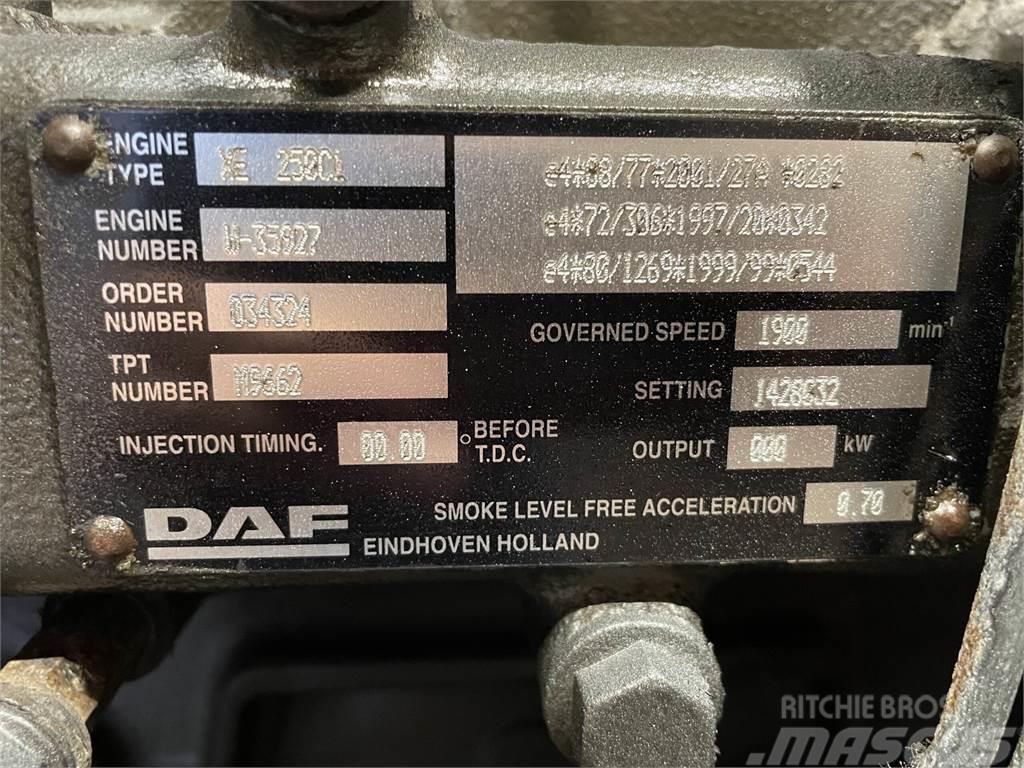 DAF EX250C1 motor - kun til dele Mootorid