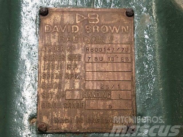 David Brown Radicon vinkelgear Käigukastid