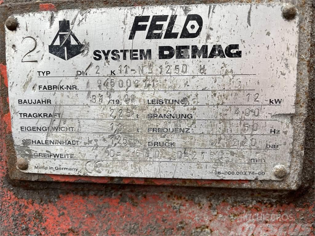  Feld-Demag 1,25 kbm el-hydraulisk grab type DH2K 1 Haaratsid