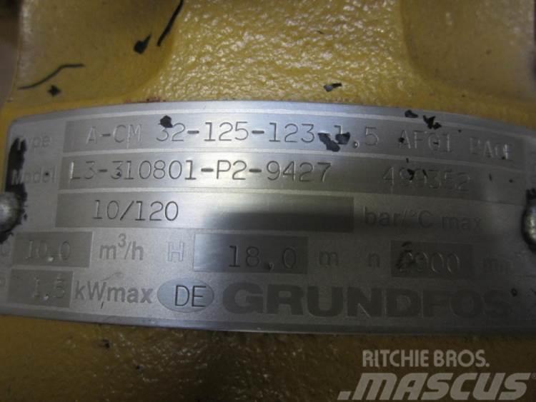 Grundfos pumpe Type CM 32-125-123 Veepumbad