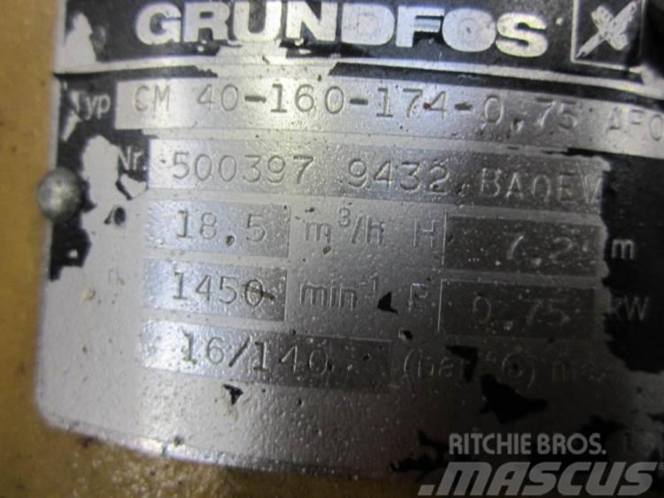 Grundfos pumpe Type CM-40-160-174 Veepumbad