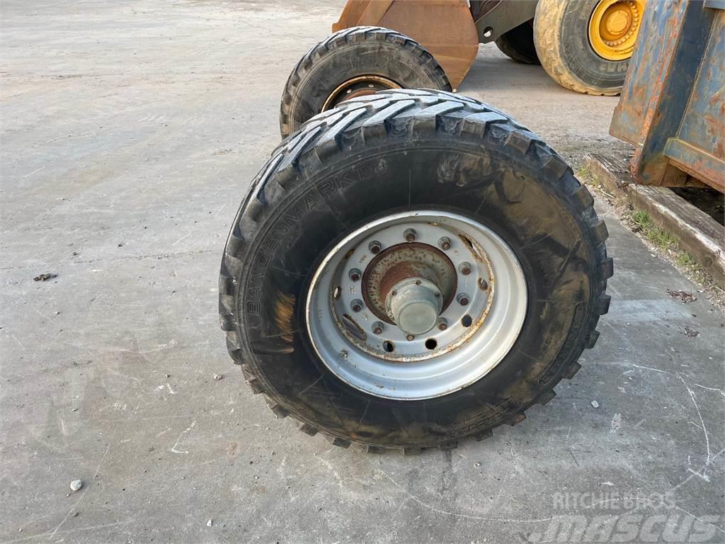  Hjul aksel med bremser og dæk 385/65R22.5 Sillad