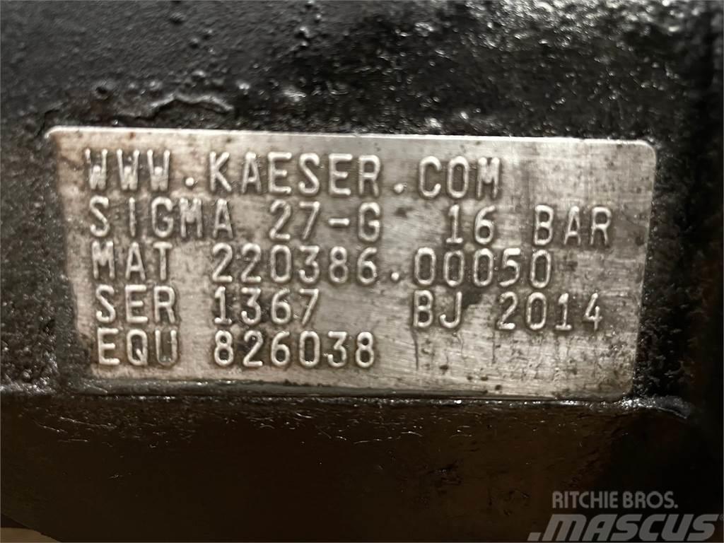 Kompressor ex. Kaeser M122 - 16 Bar Kompressorid