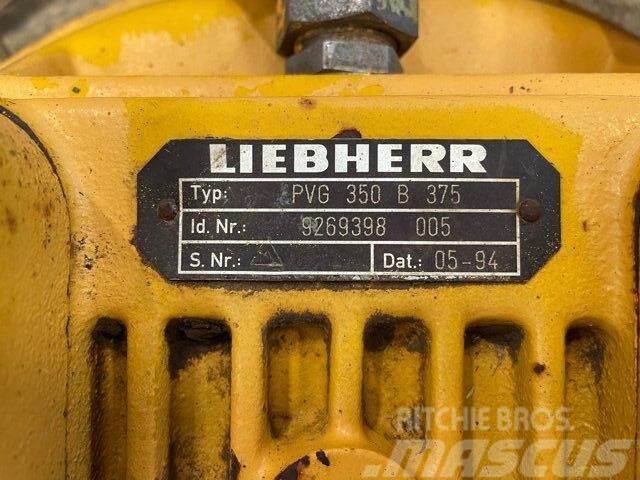Liebherr gear Type PVG 350 B 375 ex. Liebherr PR732M Muud osad