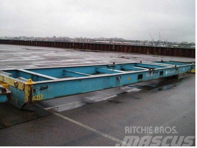 Mafi trailer - 40 ft./60 ton - 1 stk Raskeveo poolhaagised