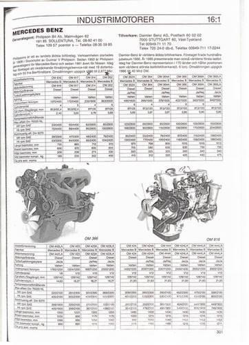 Mercedes-Benz OM364A motor - 65 kw/1800 rpm Mootorid