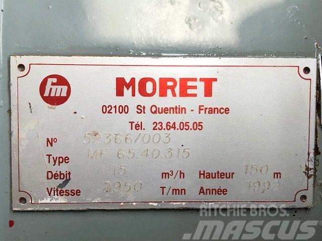 Moret Pumpe Type MF 65.40.315 Veepumbad