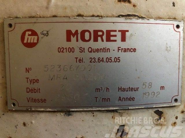 Moret Pumpe Type MRA 50.200 Veepumbad