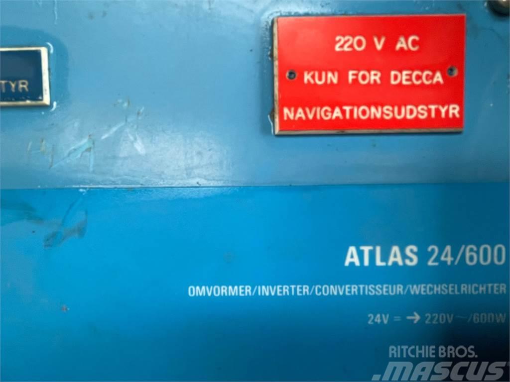  Omformer Victron/Atlas 24/600 Elektroonikaseadmed