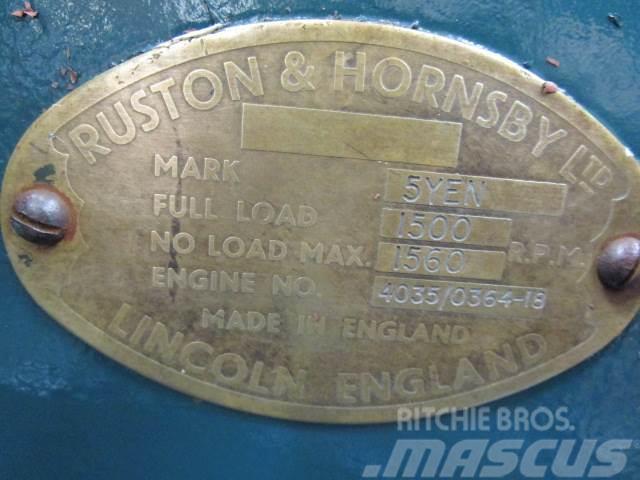 Ruston & Hornsby Type 5YEN motor til reservedele Mootorid