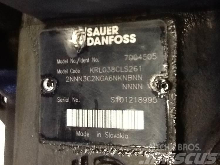Sauer Danfoss var. hydraulisk pumpe Type 7004505 Veepumbad