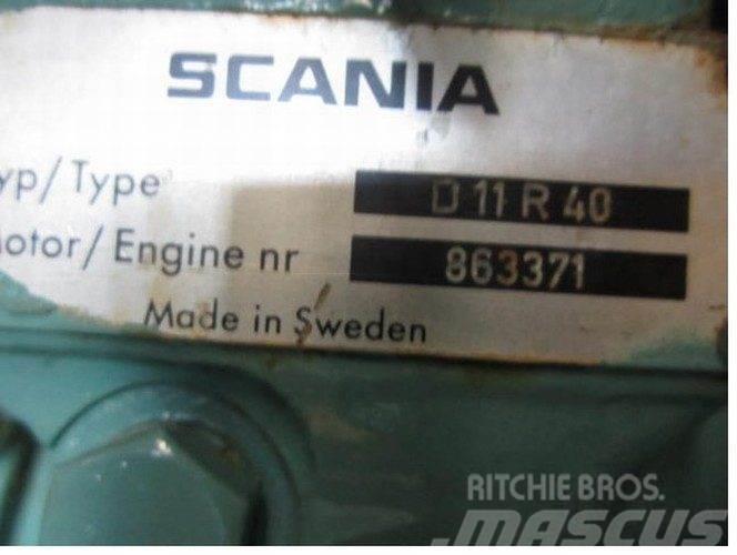 Scania D11 R40 motor, komplet Mootorid