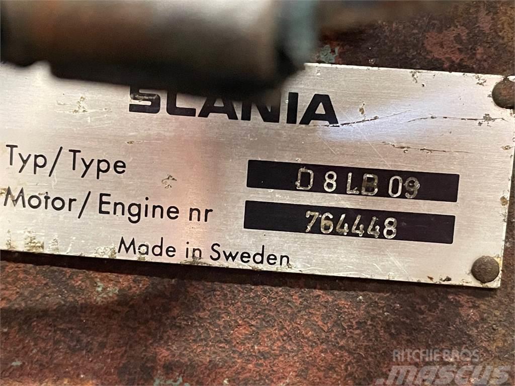 Scania D8L B09 motor. Mootorid